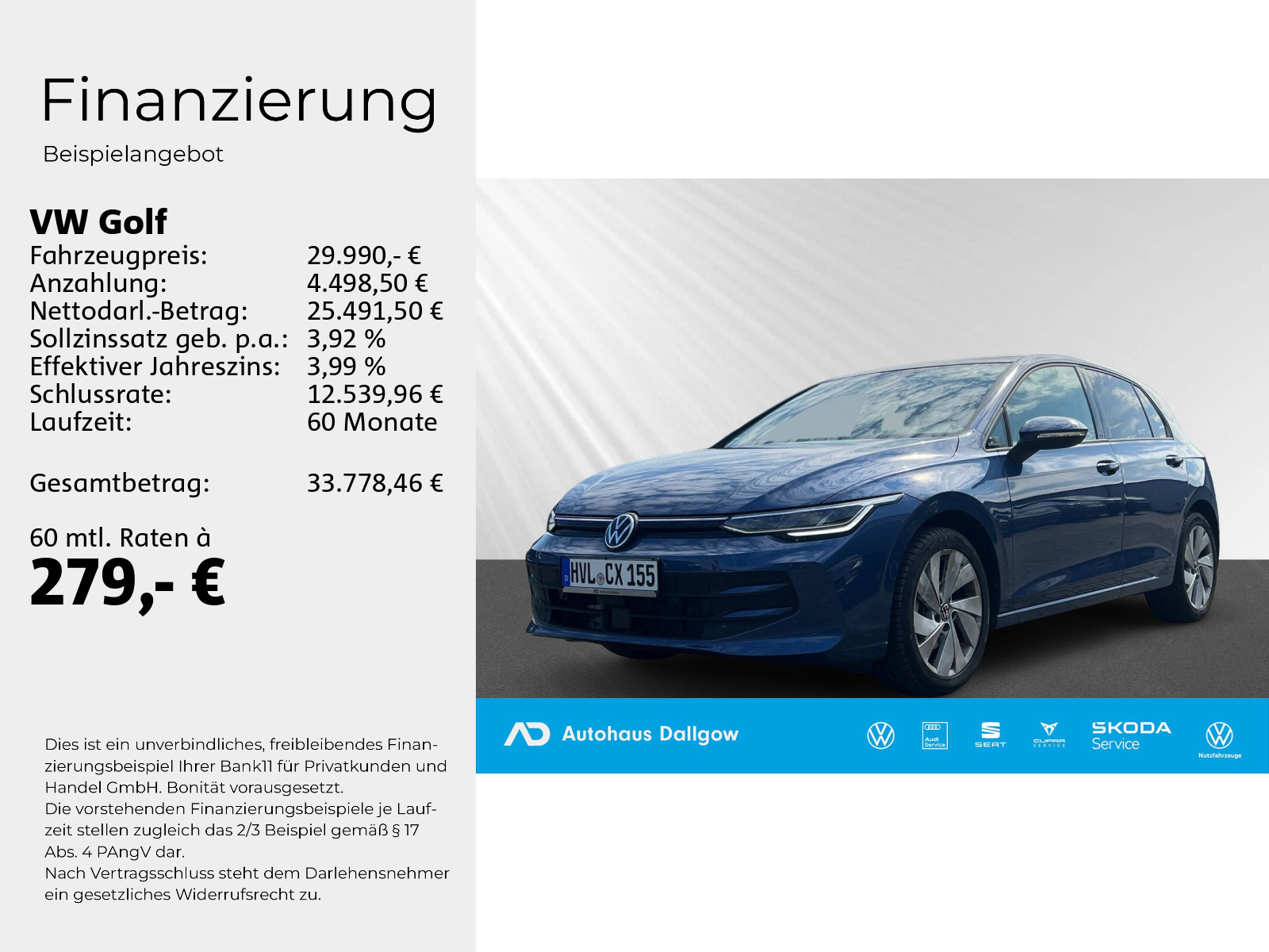 Golf Life 1.5 TSI (116 PS) 6- Gang-Schalgetriebe