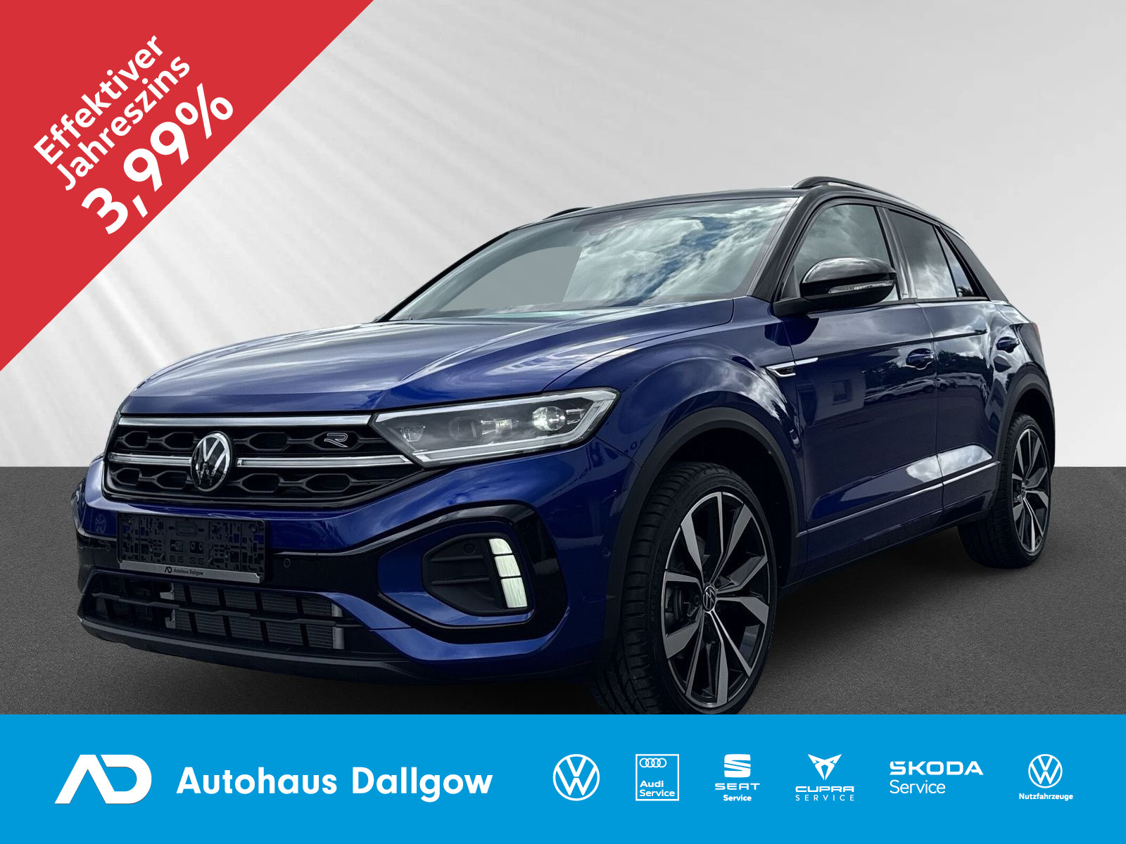 T-ROC R-Line IQ Drive+BusinessP+Black Style+Pano