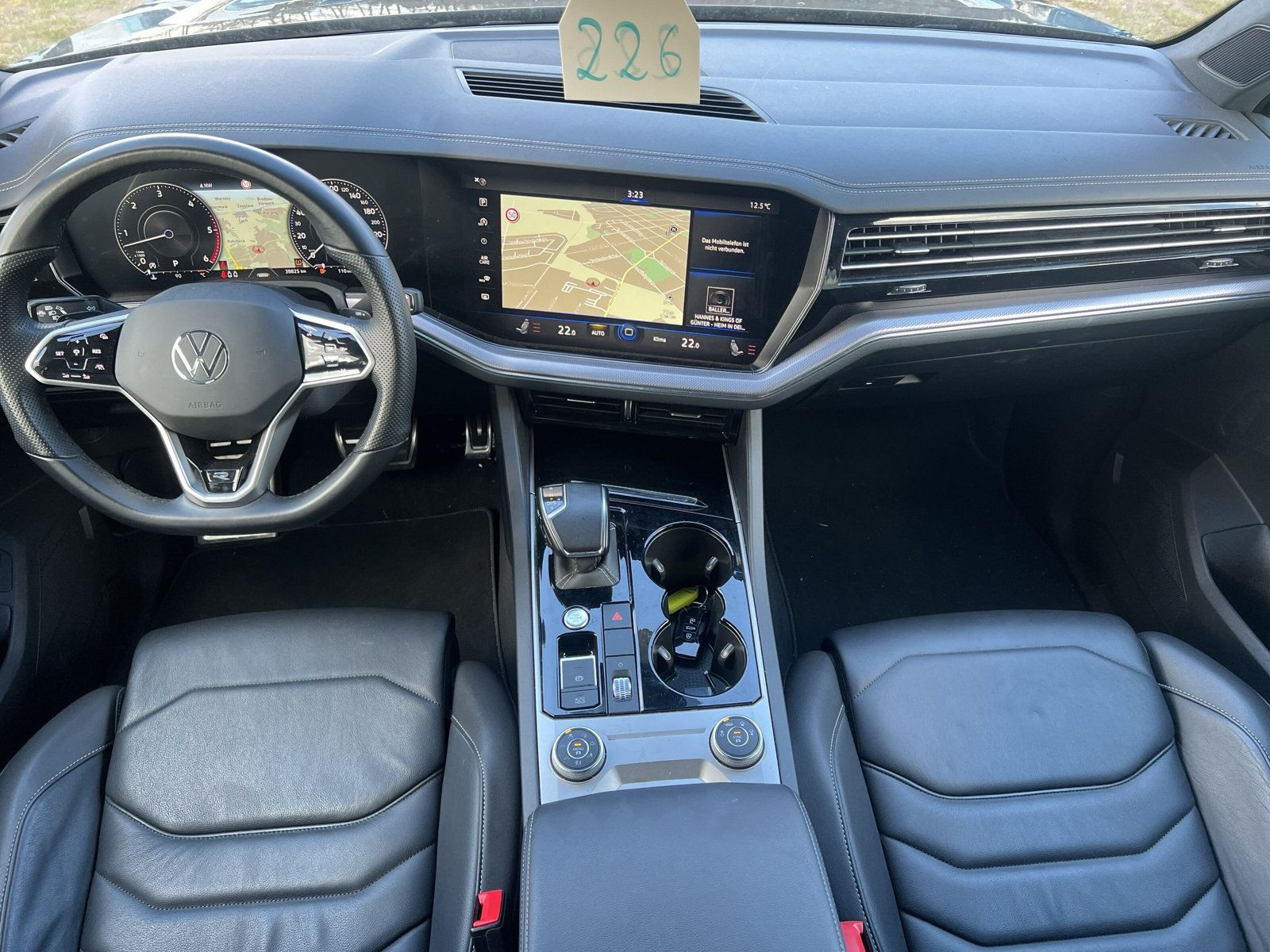 Touareg R-Line 3,0 V6 TDI AHK schw+Headup+Sitzbe
