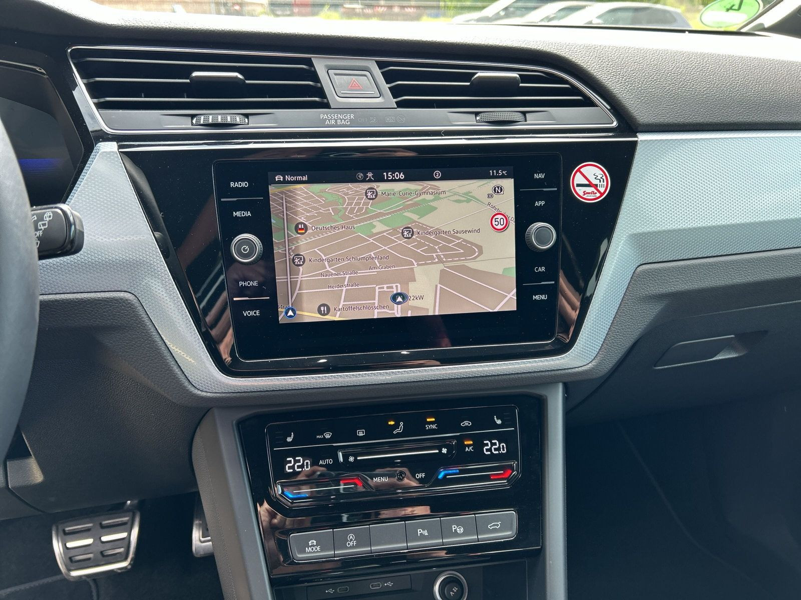 Touran Comfortline Goal 1,5l TSi150PS*DSG+Nav+RFK