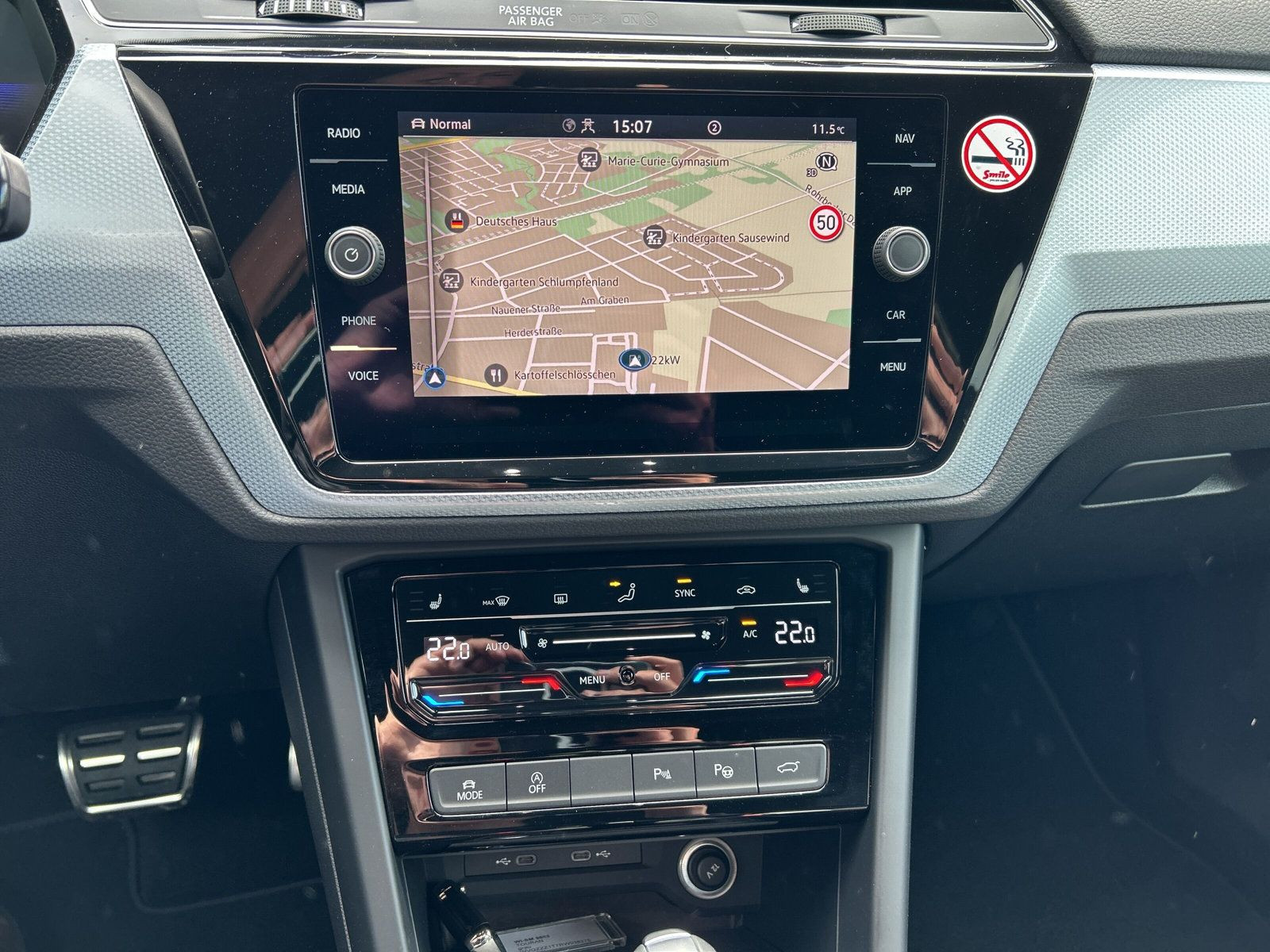 Touran Comfortline Goal 1,5l TSi150PS*DSG+Nav+RFK