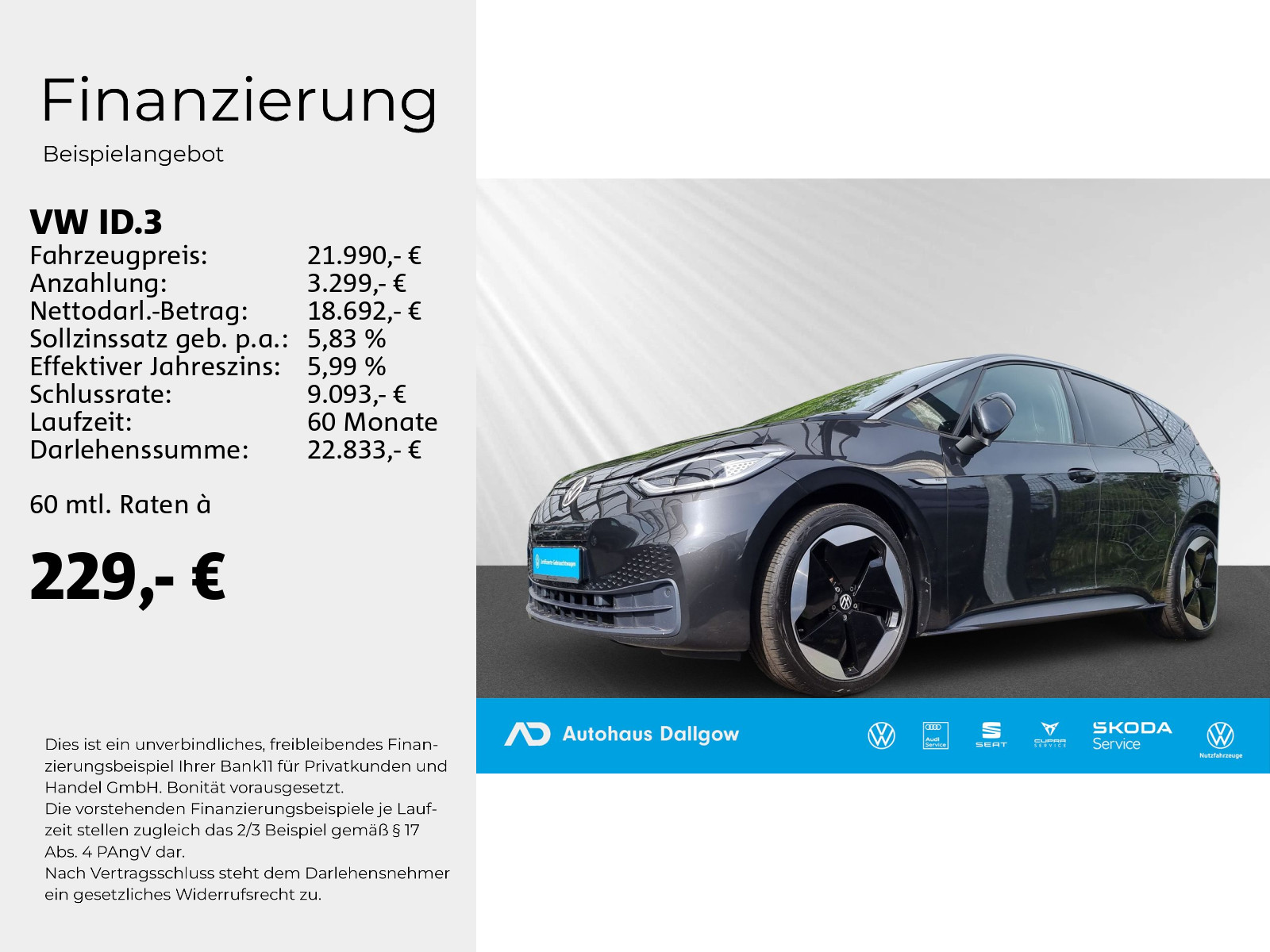 ID.3 Pro Performance Max 204PS 1-Gang-Autom.+LED