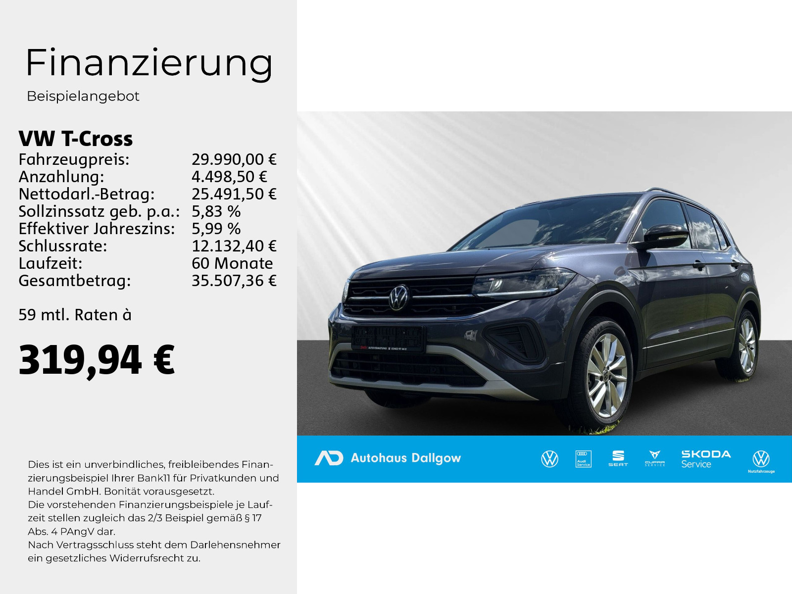 T-Cross 1.5 TSI Goal