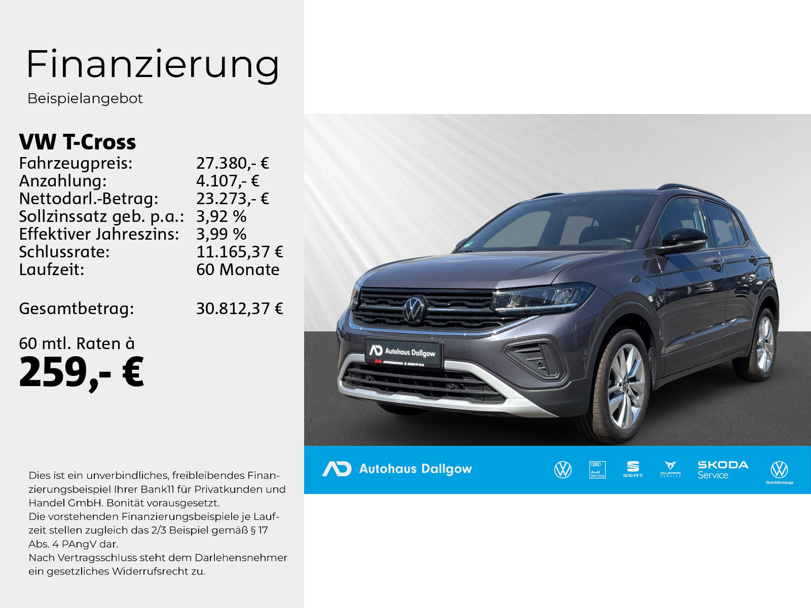 T-Cross 1.0 TSI Goal
