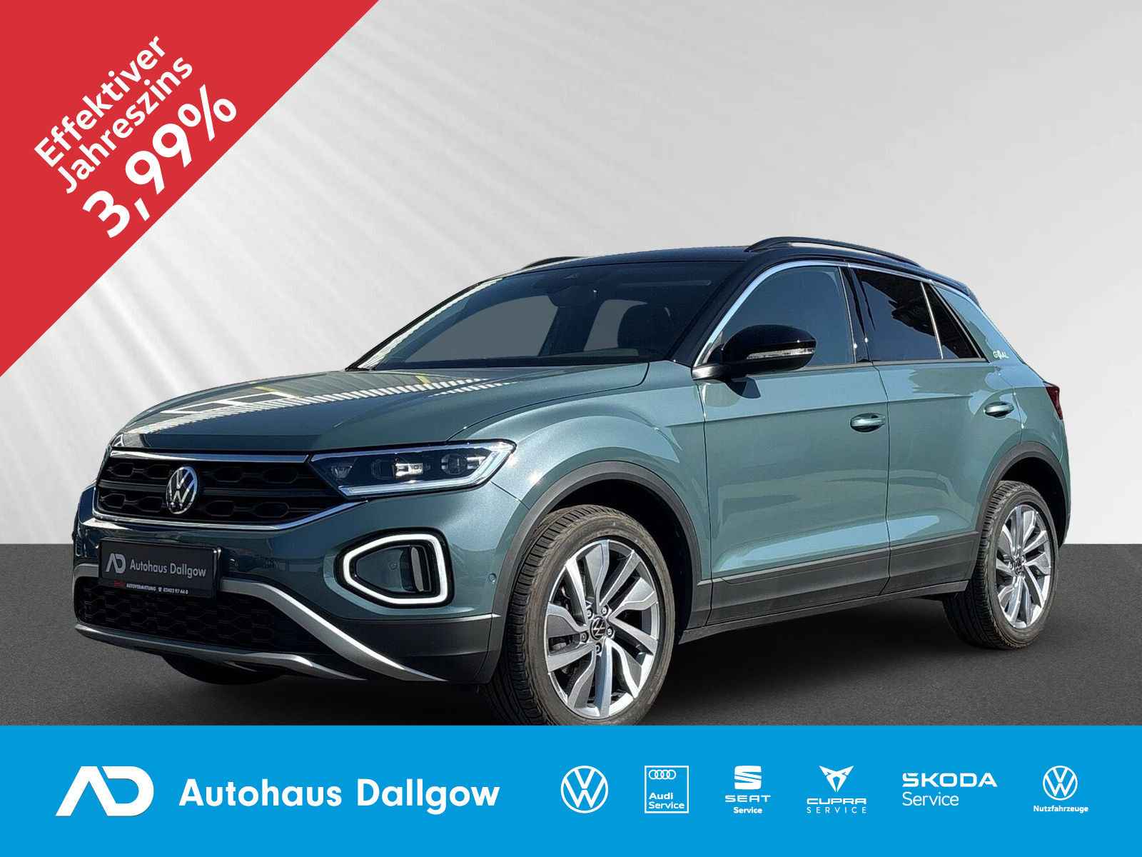 T-Roc GOAL 1.5 l TSI 150 PS*DSG LED+PDC+Navi+RFK