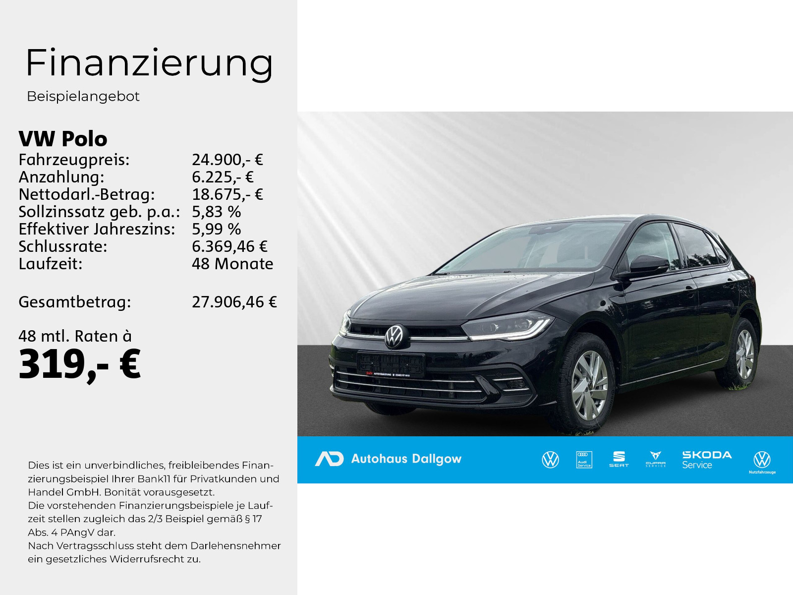 Polo Style 1.0l 116PS*DSG AlarmWifi+Nav+RFK+WiRä