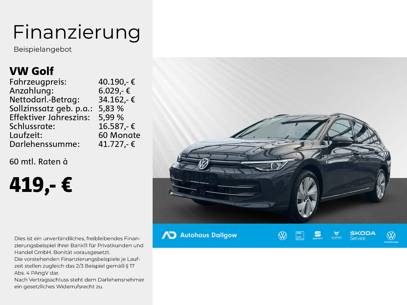 Golf VIII 2.0 TDI Style