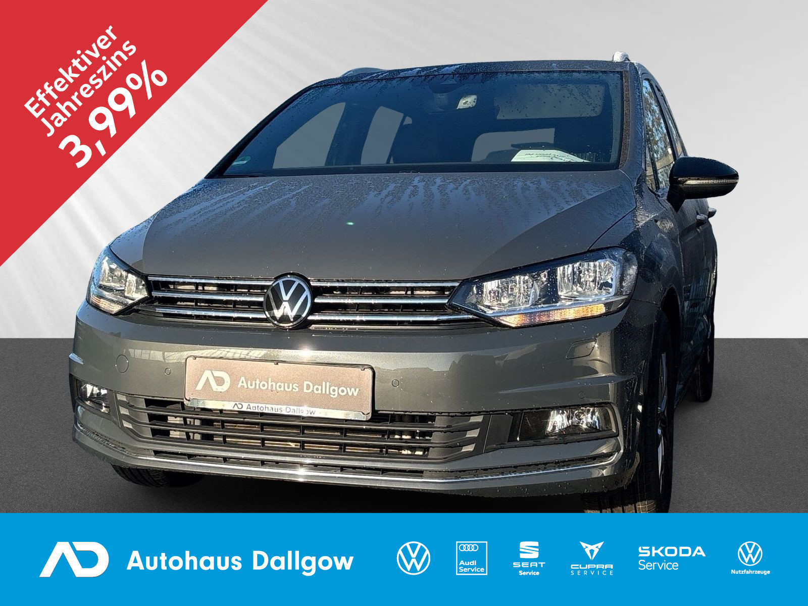 Touran 1.5 TSI GOAL 7-Sitzer RFK+NAVI+WiRä+Alarm