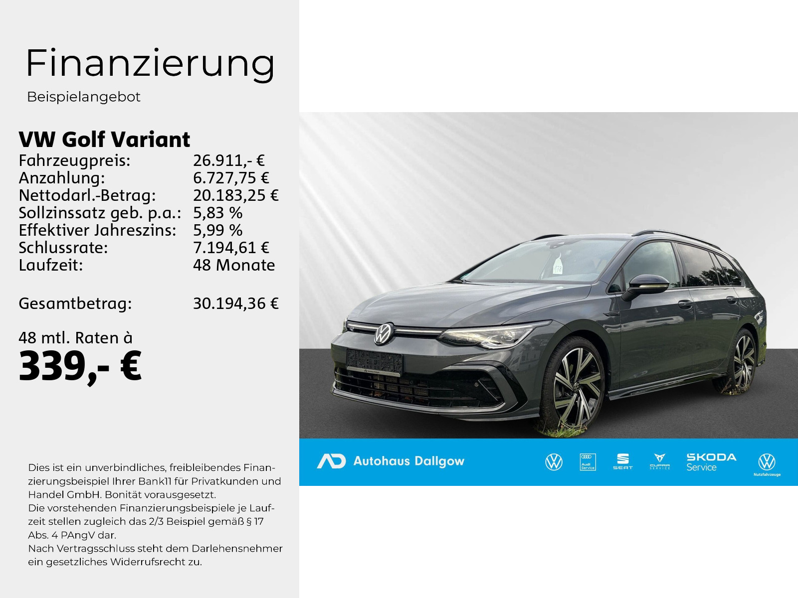 Golf Variant R-Line