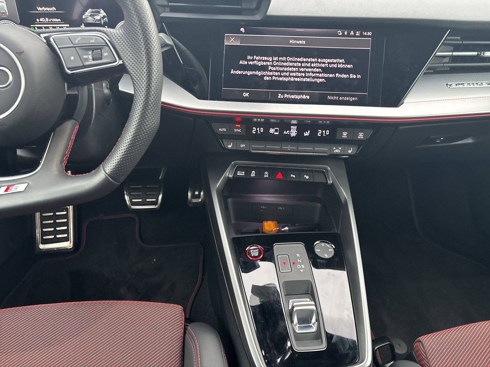 S3 Sportback TFSI 228(310) kW(PS) S tronic