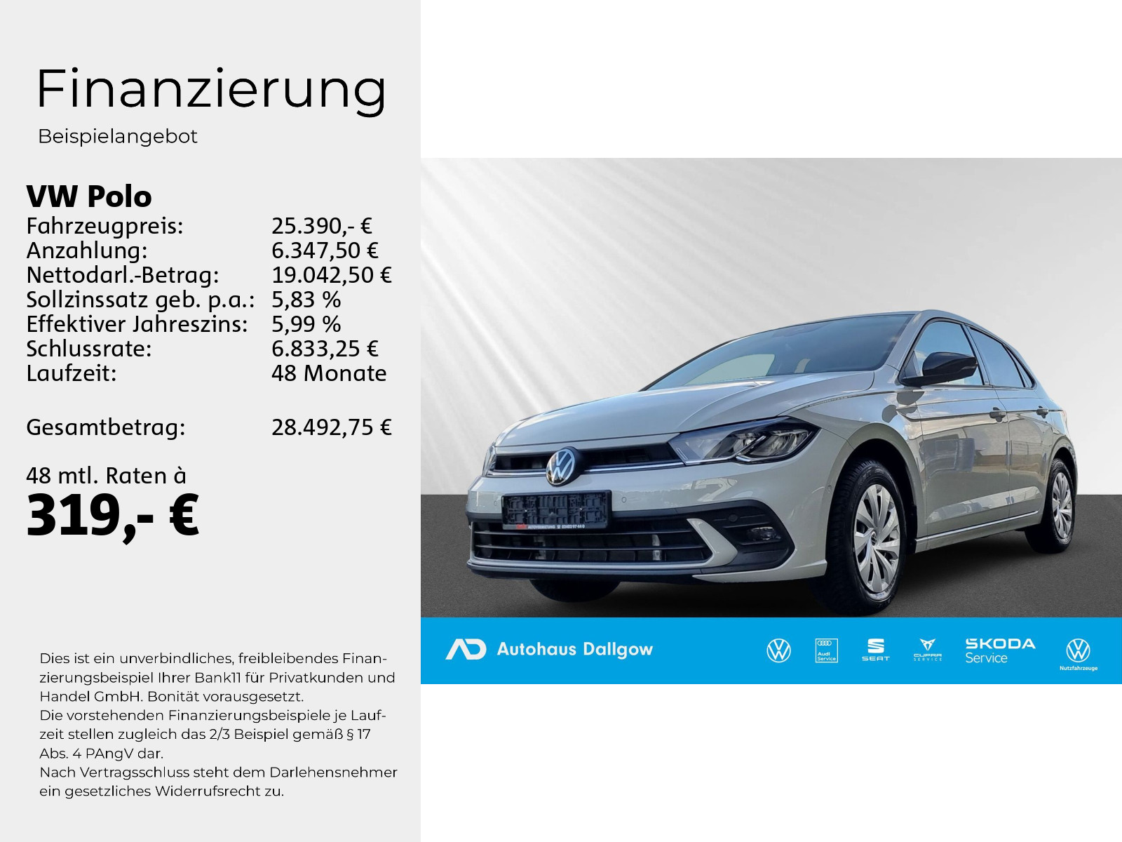 Polo Goal Life 1.0l 116PS*DSG+Alarm+Nav+WiRä+RFK