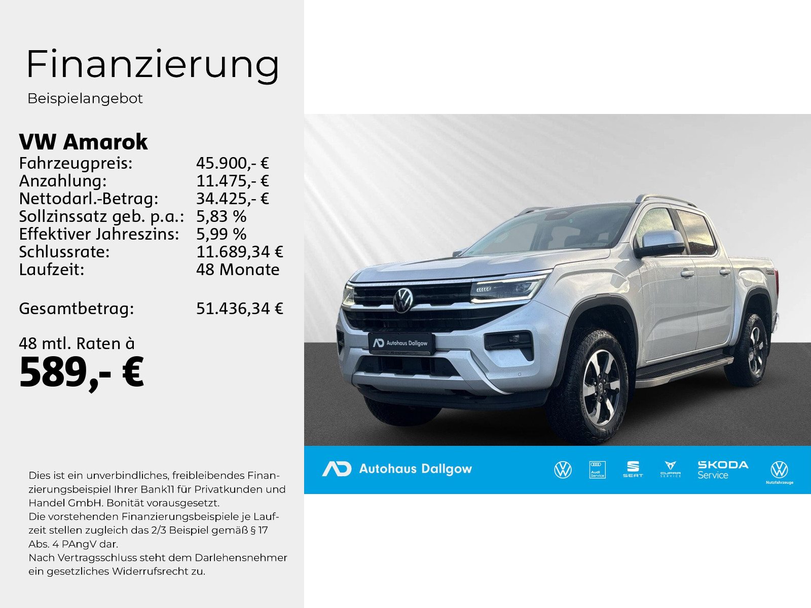 Amarok 2.0 TDI Style 4Motion