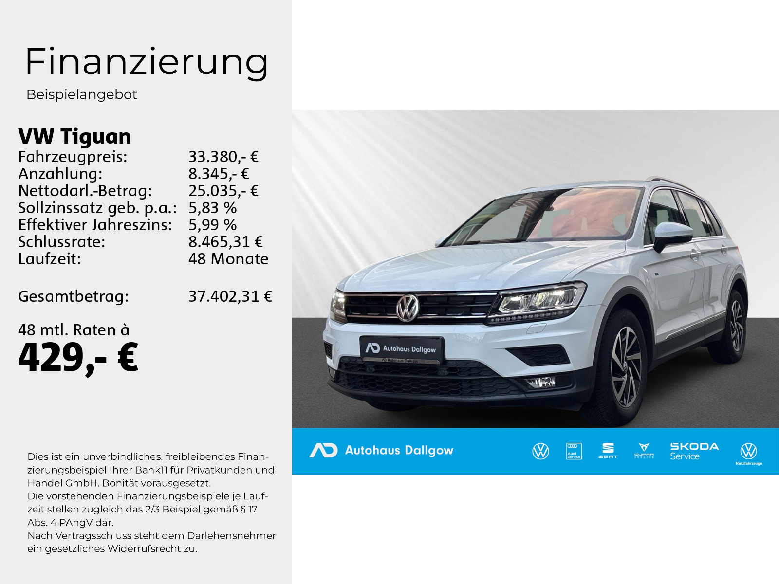 Tiguan Comfortline 1,5 l 150 PS Sondermod. JOIN