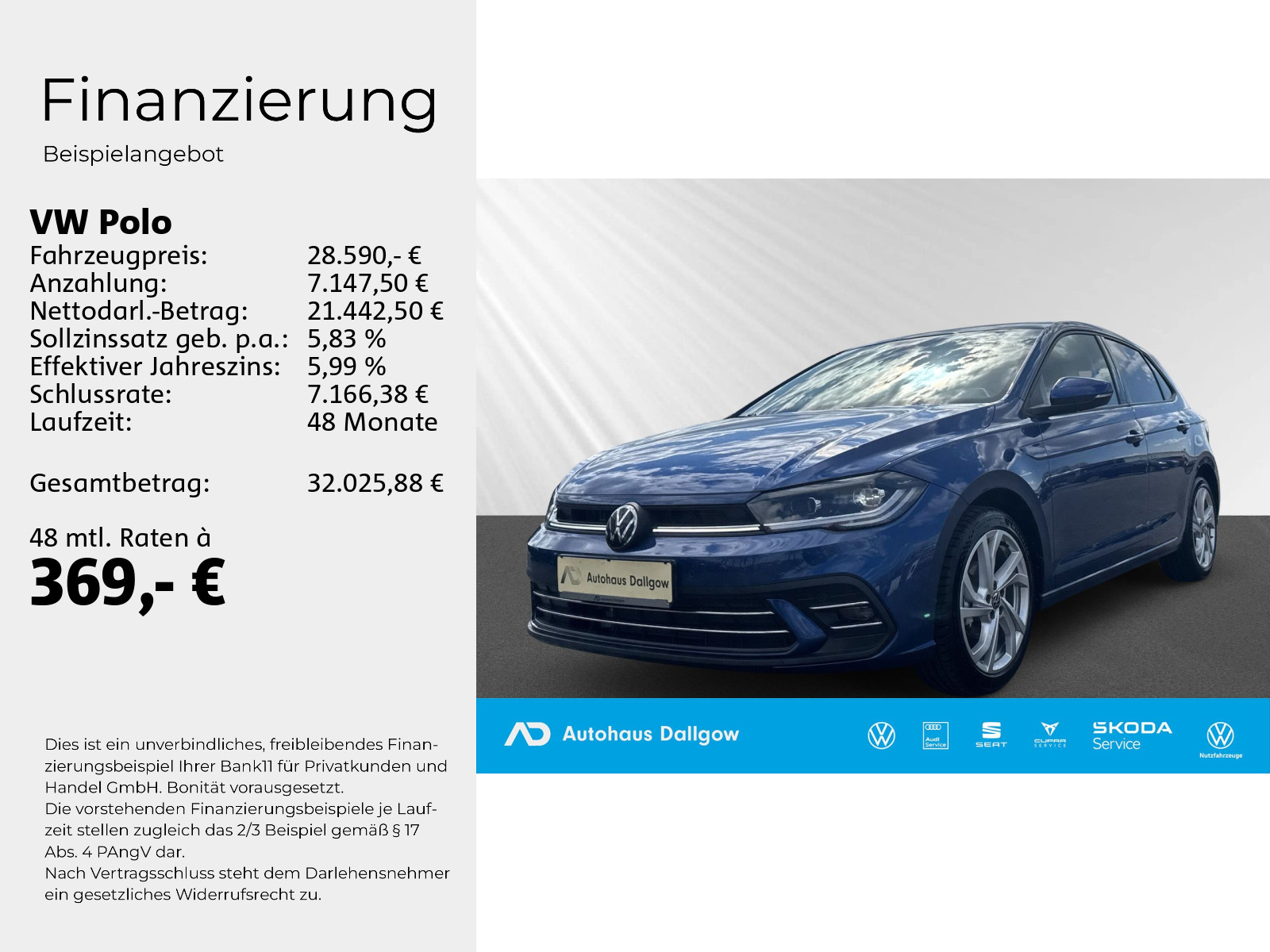 Polo Style 1,0 l TSI 95 PS Sportfahrw.+Navi+DSG+