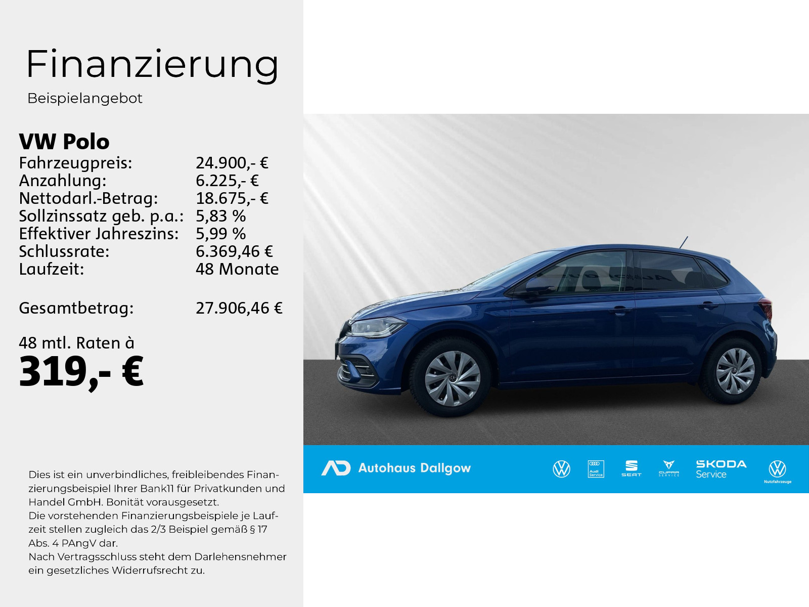 Polo Style Isofix Beifahrer LED Navi Lichtsensor