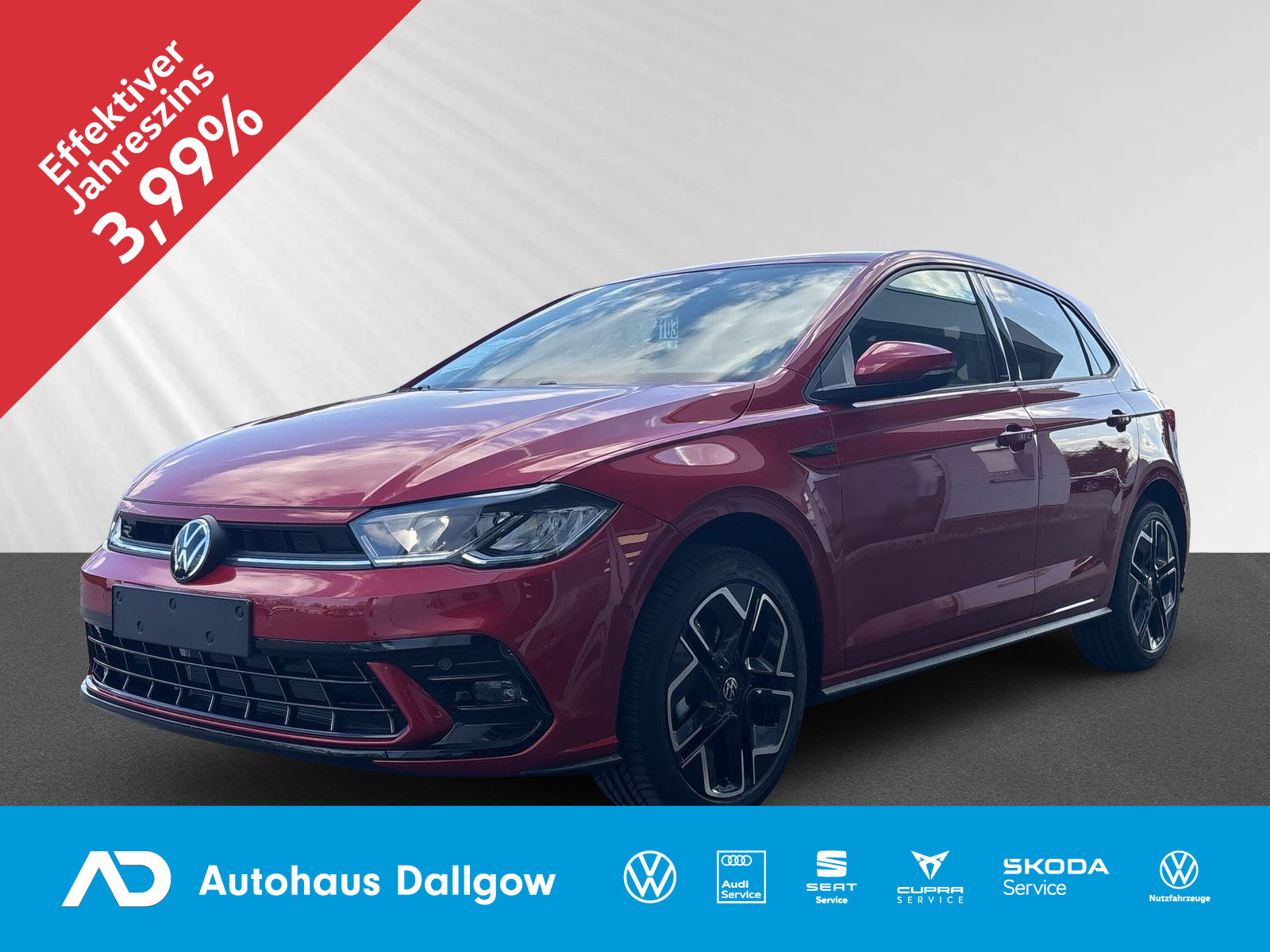 Polo R-Line Tageszulassung TOP Preis! viel Ausst