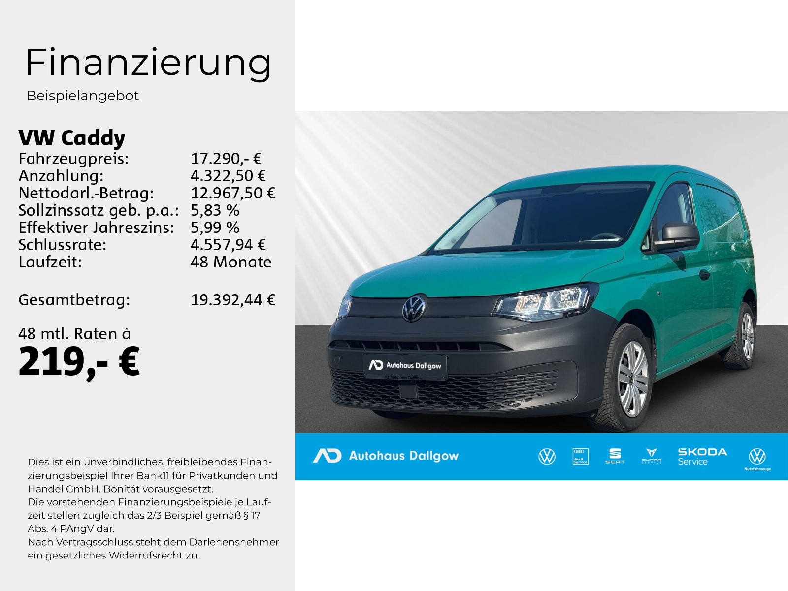 Caddy Cargo EcoProfi