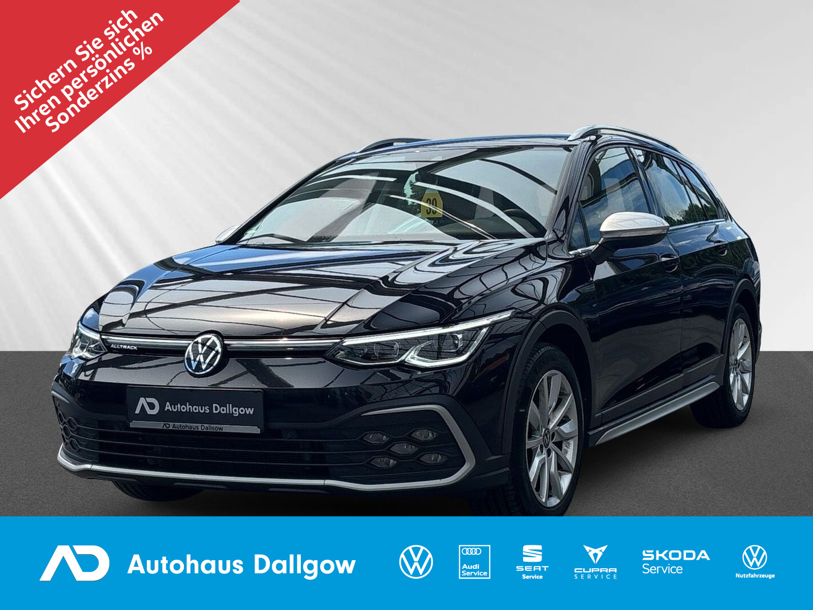 Golf Variant Alltrack 4MOTION 2,0 l TDI SCR 4MOTION 147 kW (200 PS) 7-Gang-Doppelkupplungsgetriebe DSG