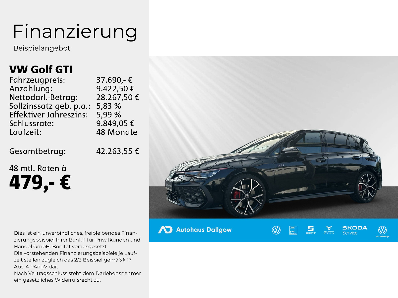 Golf GTI *DCC+BusinessPremium+LED Matrix+Harmon*