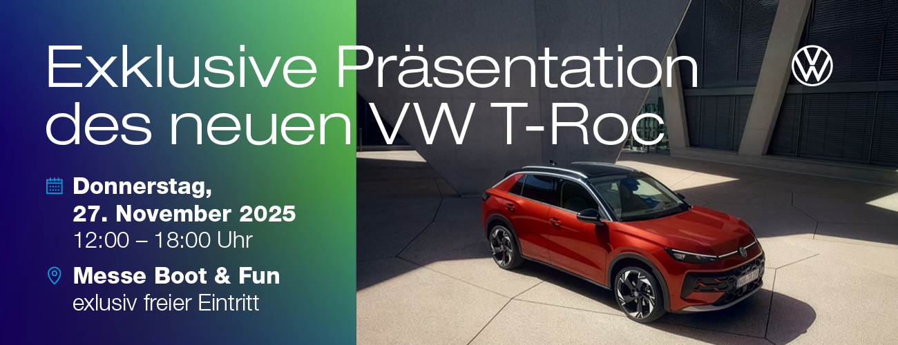 HEADER DESKTOP VW T-Roc Markteinführung