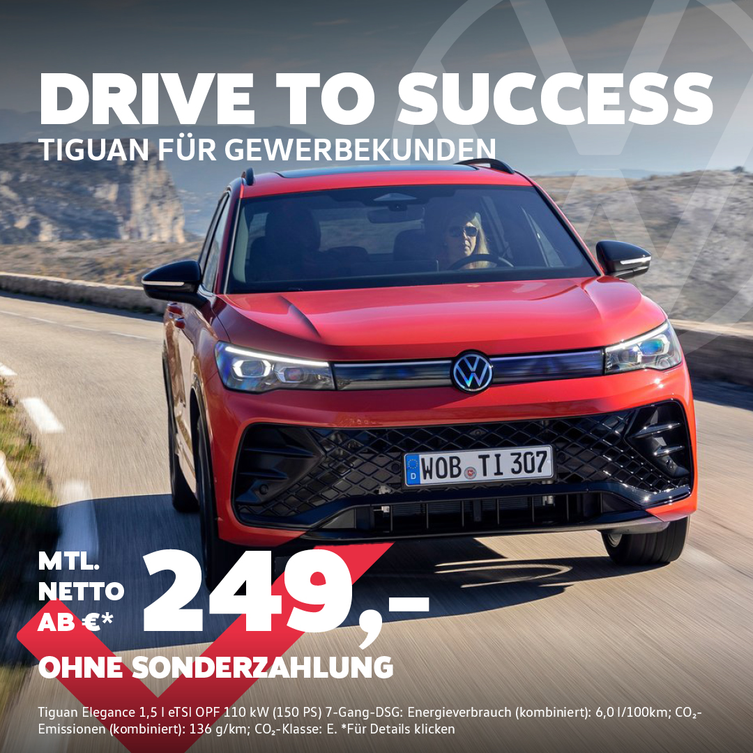 Tiguan Gewerbeleasing