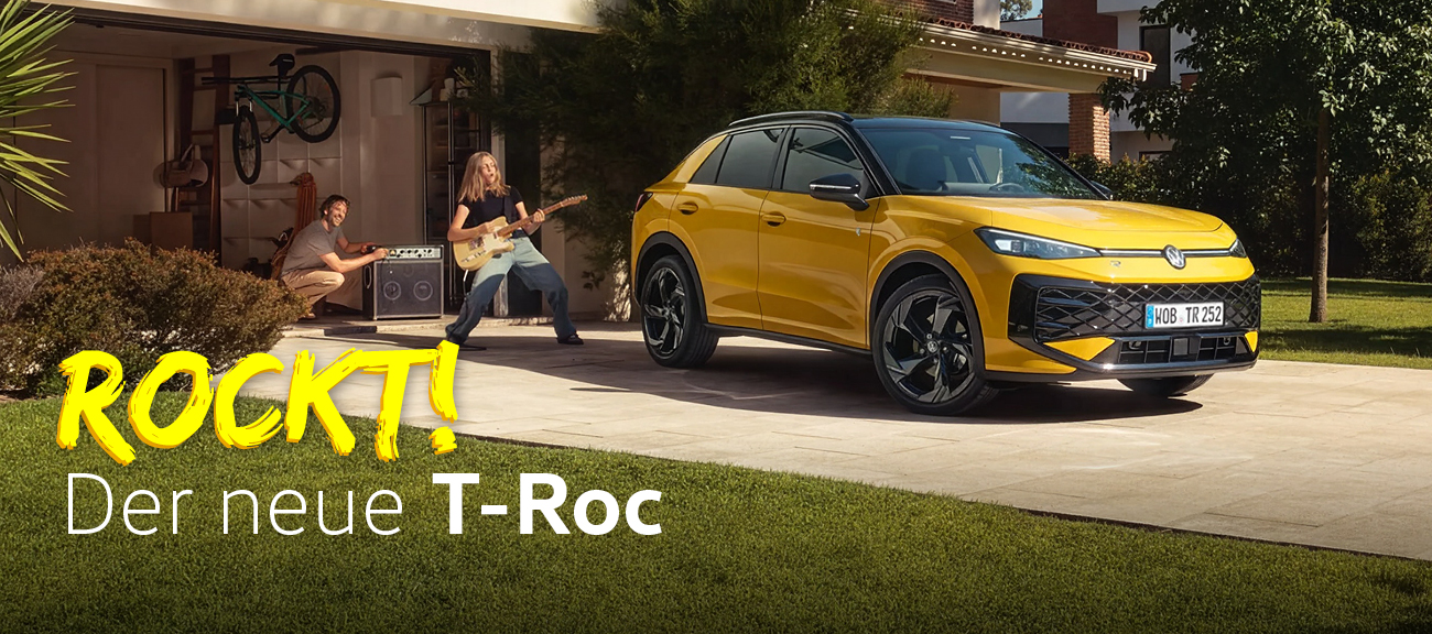 Der neue T-Roc für Privatkunden