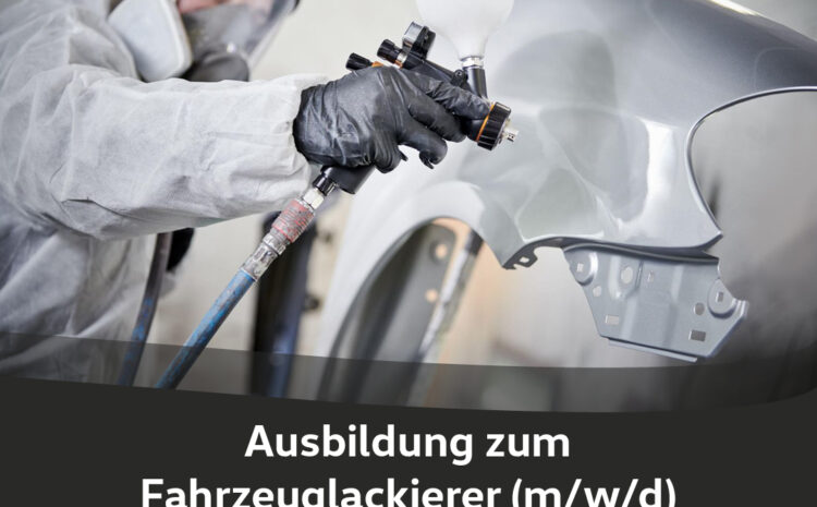  Ausbildung zum Fahrzeuglackierer (m/w/d)