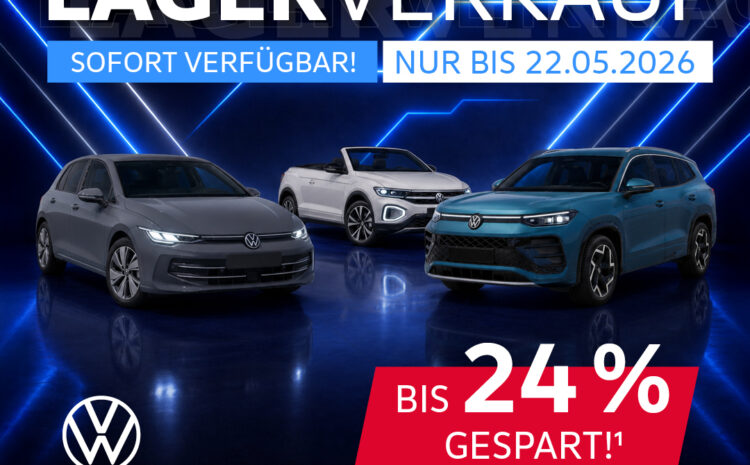  VW Lagerverkauf