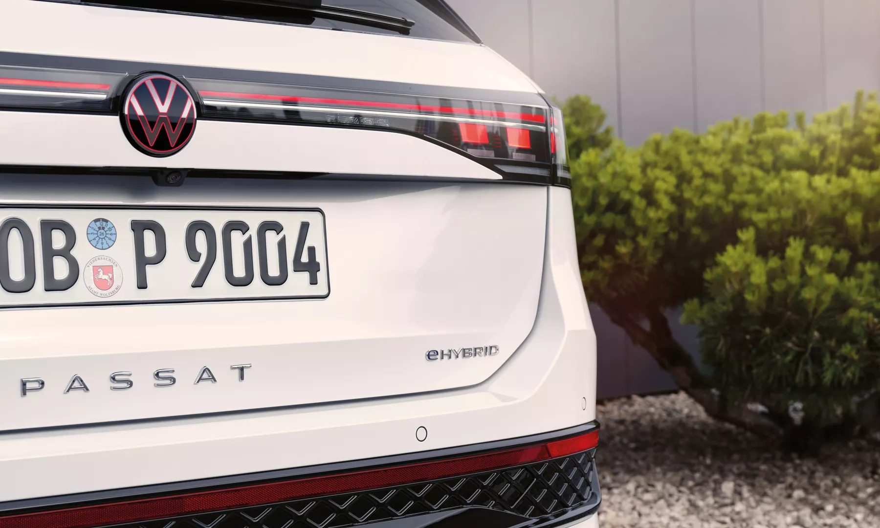 VW Passat eHybrid Hecksicht