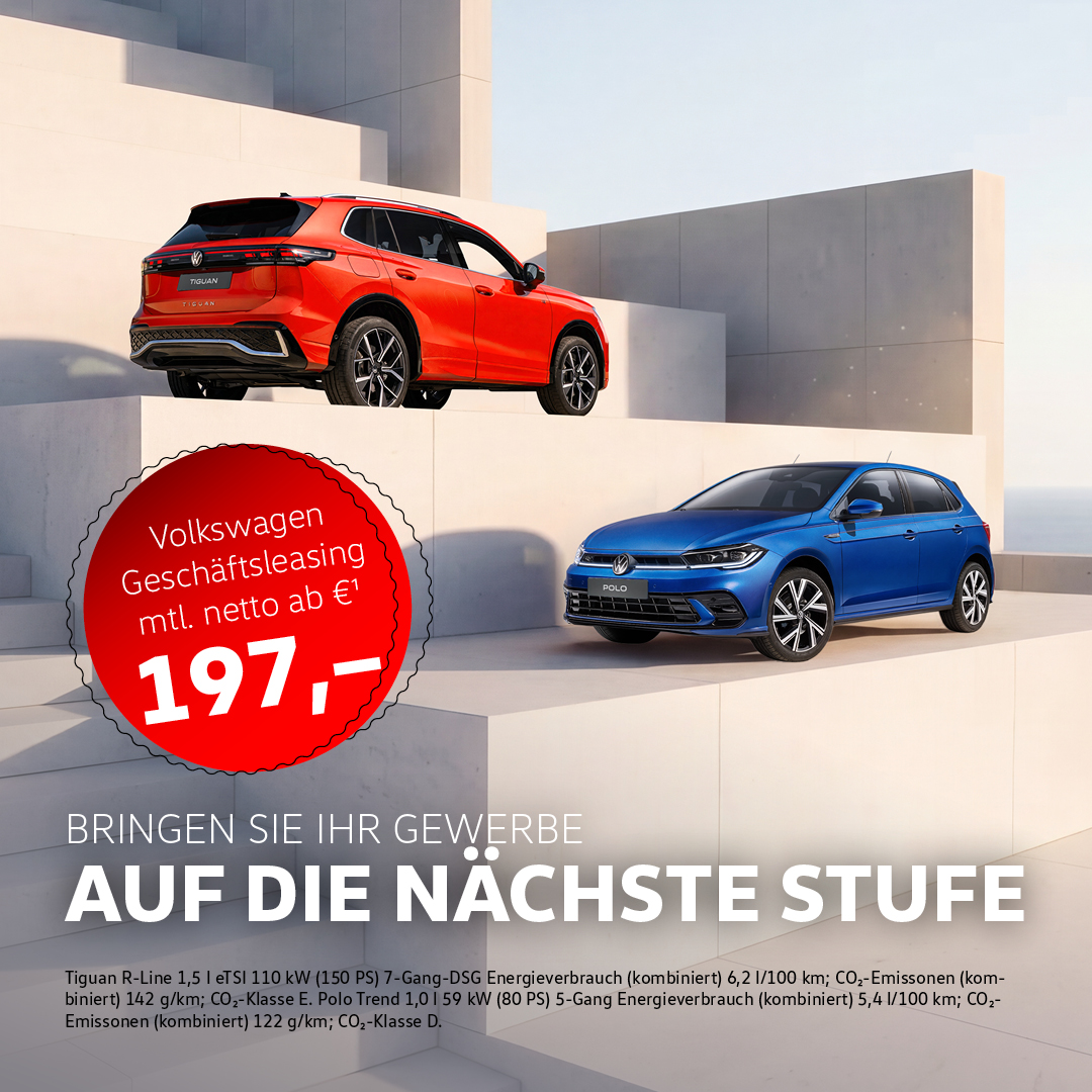 VW Gewerbe Sonderleasing