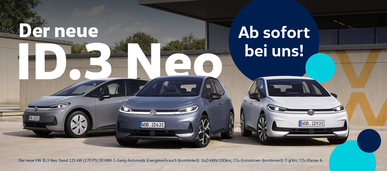 Der neue VW ID.3 Neo Der neue VW ID.3 Neo
